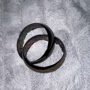 Black Metal Bangles